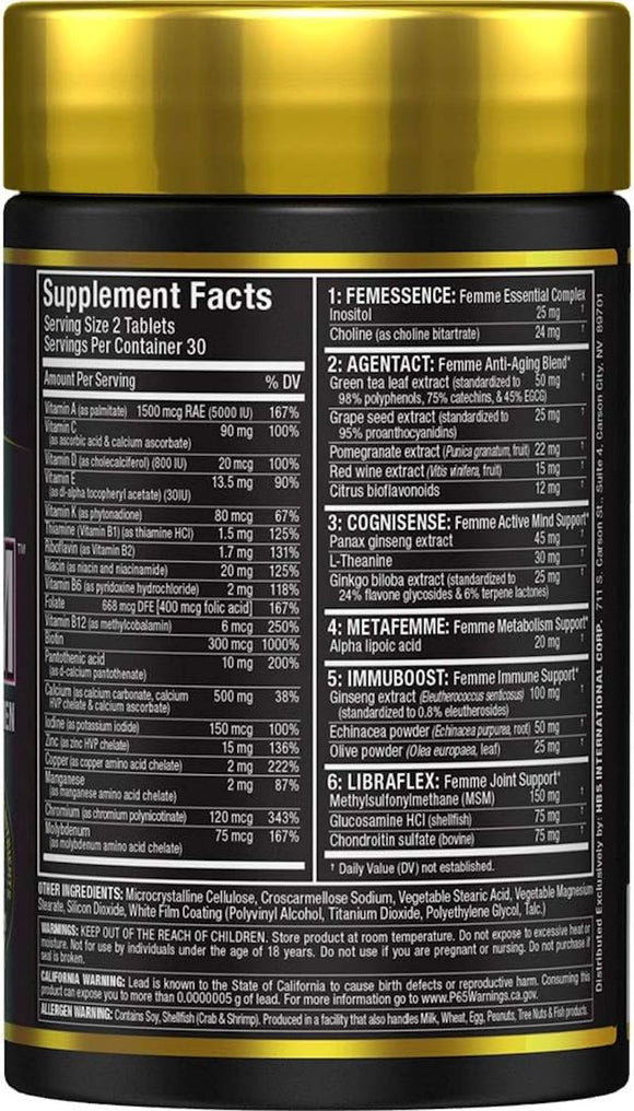 ALLMAX, VITAFORM Women’s Multivitamin 60 Tabs