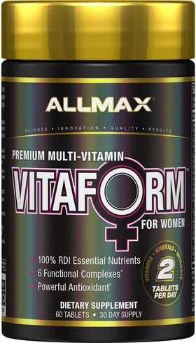 ALLMAX, VITAFORM Women’s Multivitamin 60 Tabs