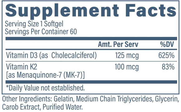 Revive Vitamin K2 & D3 Support Bone and Heart Health|Bone Health|Mass For Life|