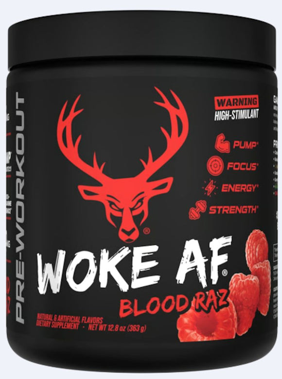 Bucked Up Woke AF| High Stimulant | Pre-Workout