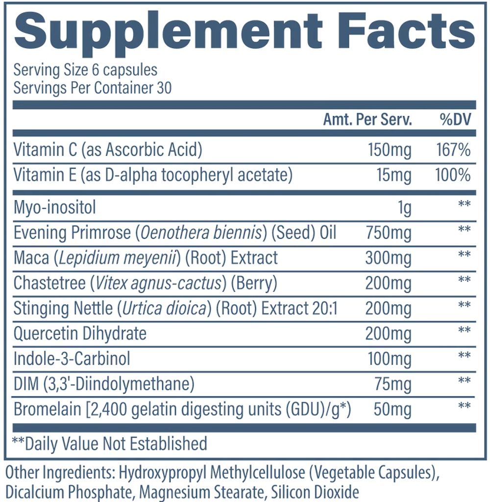 Revive Women's Health Female Hormone Balance 90 Veg-Caps|Mass For Life