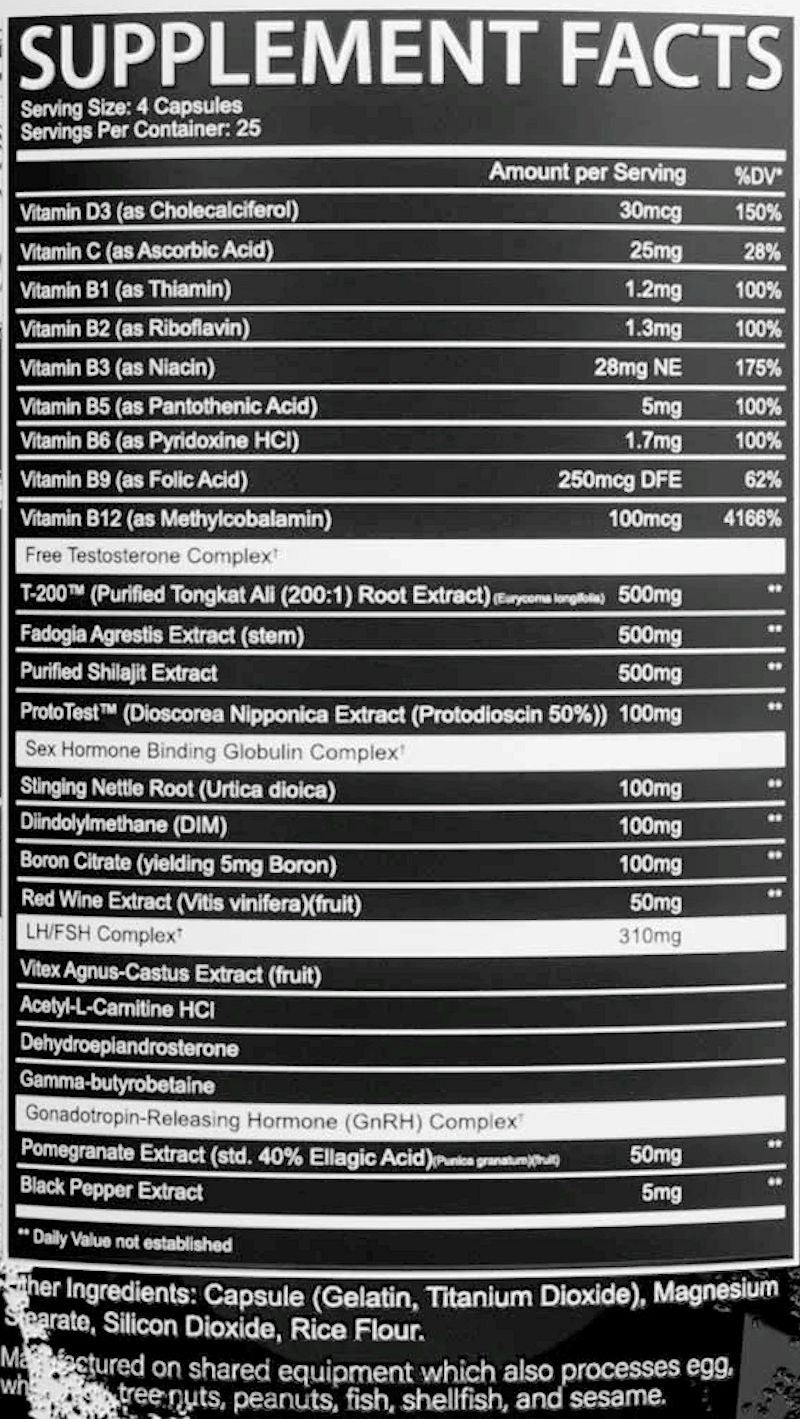 AfterDark Supplements AfterDark XyoTest|Mass For Life