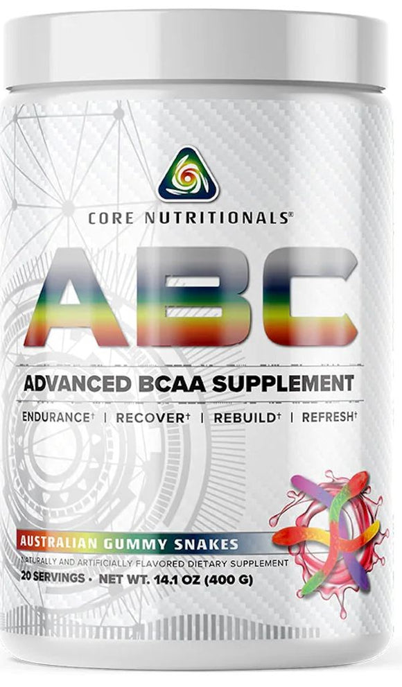 Core Nutritionals ABC Advanced BCAA 20 servings|BCAA|Mass For Life|