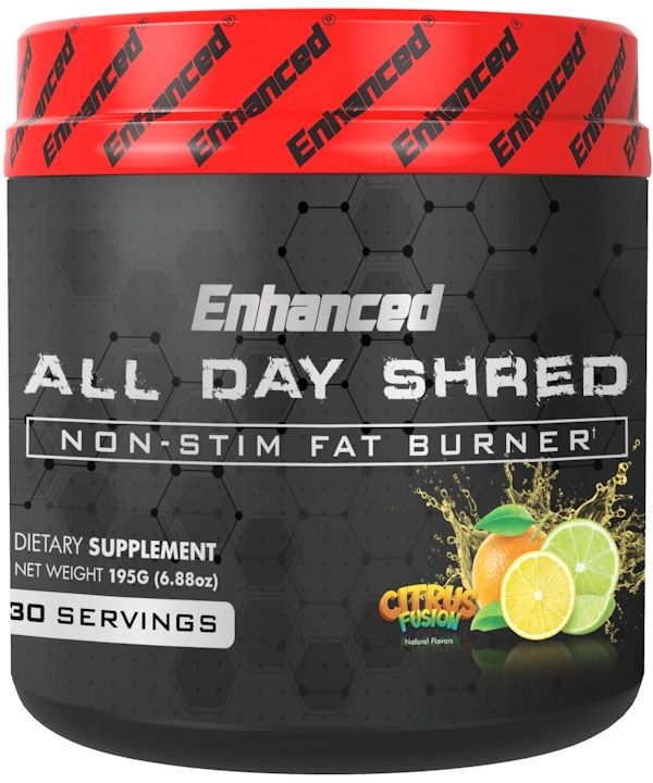 Enhanced Labs All Day Shred Fat Burner citrus