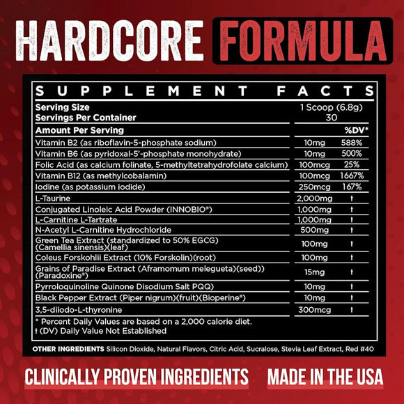 Enhanced Labs All Day Shred Fat Burner Pre-Workout 30 Servings|Pre-Workout|Mass For Life|