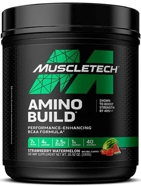 MuscleTech Amino Build 40 servings|BCAA|Mass For Life|