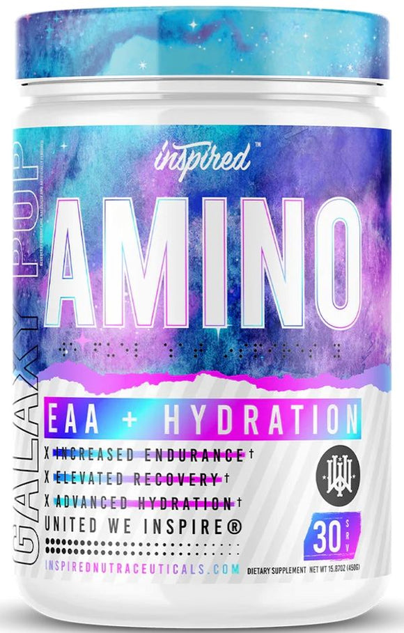Inspired Nutraceuticals Amino EAA+Hydration|BCAA|Mass For Life|