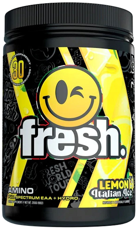 Fresh Supps Fresh Amino 30 Servings|BCAA|Mass For Life|