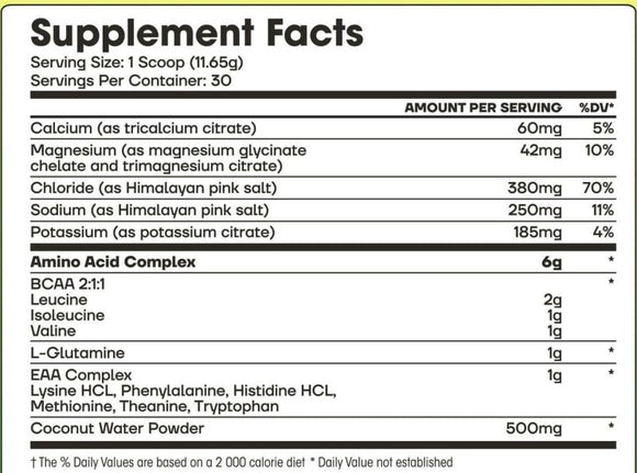 MHP Fit & Lean Amino Hydration Recovery (Copy)|BCAAs|Mass For Life|