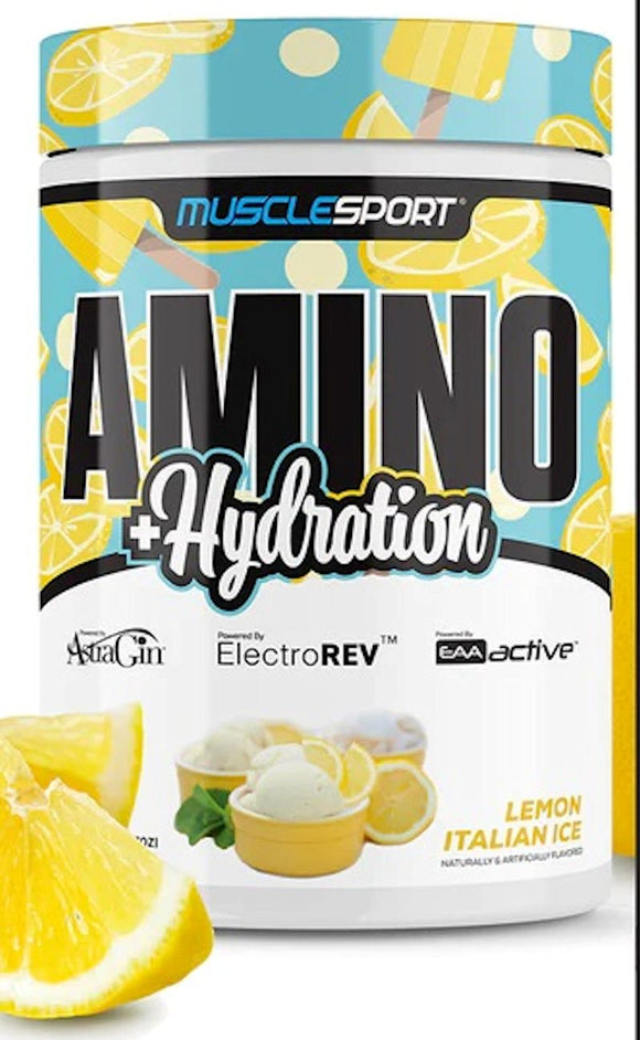 MuscleSport Amino+ Hydration – Sour Apple