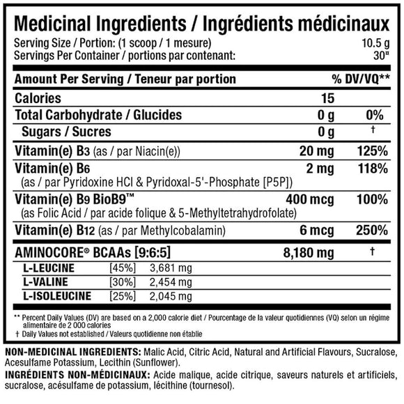Allmax Aminocore Intra-Workout Muscle Support|BCAAs|Mass For Life|
