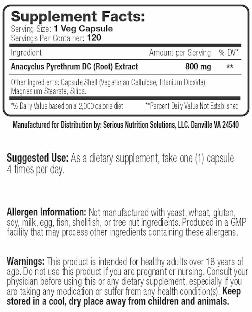 SNS Serious Nutrition Solutions Anacyclus XT Lean Muscle