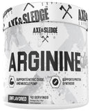 Axe & Sledge Arginine AKG Muscle Pumps 40 Servings|Pre-Workout|Mass For Life|