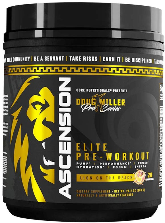 Core Nutritional Ascension Elite Pre Workout|Pre Workout|Mass For Life|