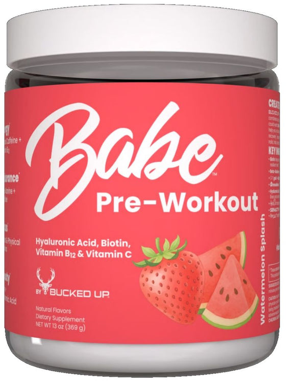 Buck Up Babe Pre Workout for Women Fruit Punch|Pre Workout|Mass For Life|