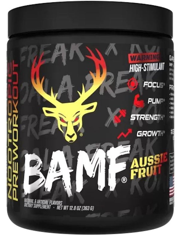 DAS Labs Bucked Up BAMF Nootropic 30 servings|Deer Antler|Mass For Life|
