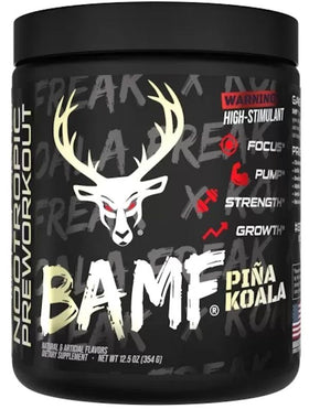 DAS Labs Bucked Up BAMF Nootropic 30 servings|Deer Antler|Mass For Life|