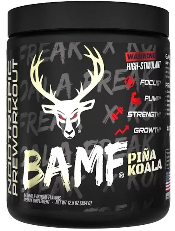 DAS Labs Bucked Up BAMF Nootropic 30 servings|Deer Antler|Mass For Life|