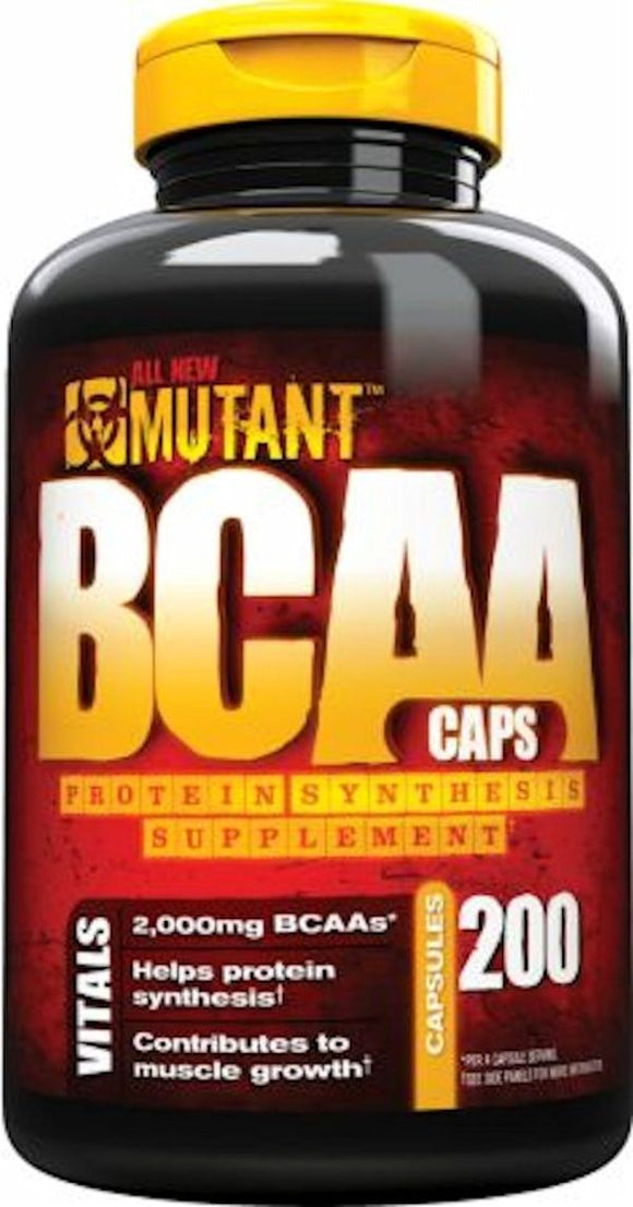 Mutant BCAA 200 Caps|bcaa|Mass For Life|