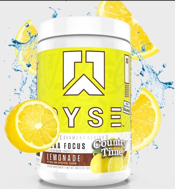 Ryse Supplements BCAA Focus recovery county time 