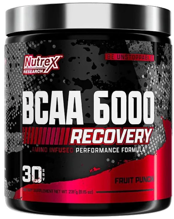 Nutrex BCAA 6000 Recovery Amino Infused Performance Formula|BCAA|Mass For Life|