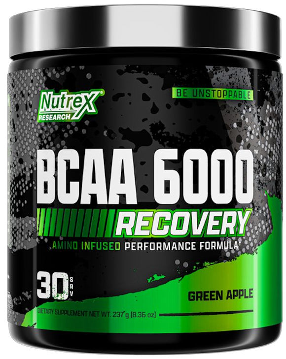 Nutrex BCAA 6000 Recovery Amino Infused Performance Formula|BCAA|Mass For Life|