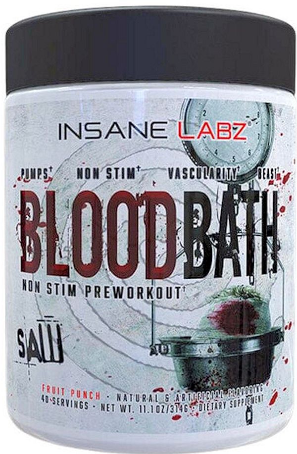 Bloodbath SAW pre-workout Series pre-workout Insane Labz 2