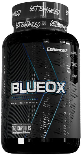 Enhanced Labs Blue Ox Test Booster 150 Caps|Test Booster|Mass For Life|
