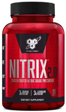 BSN Nitrix 2.0 90 Tabs|Pre-Workout|Mass For Life|