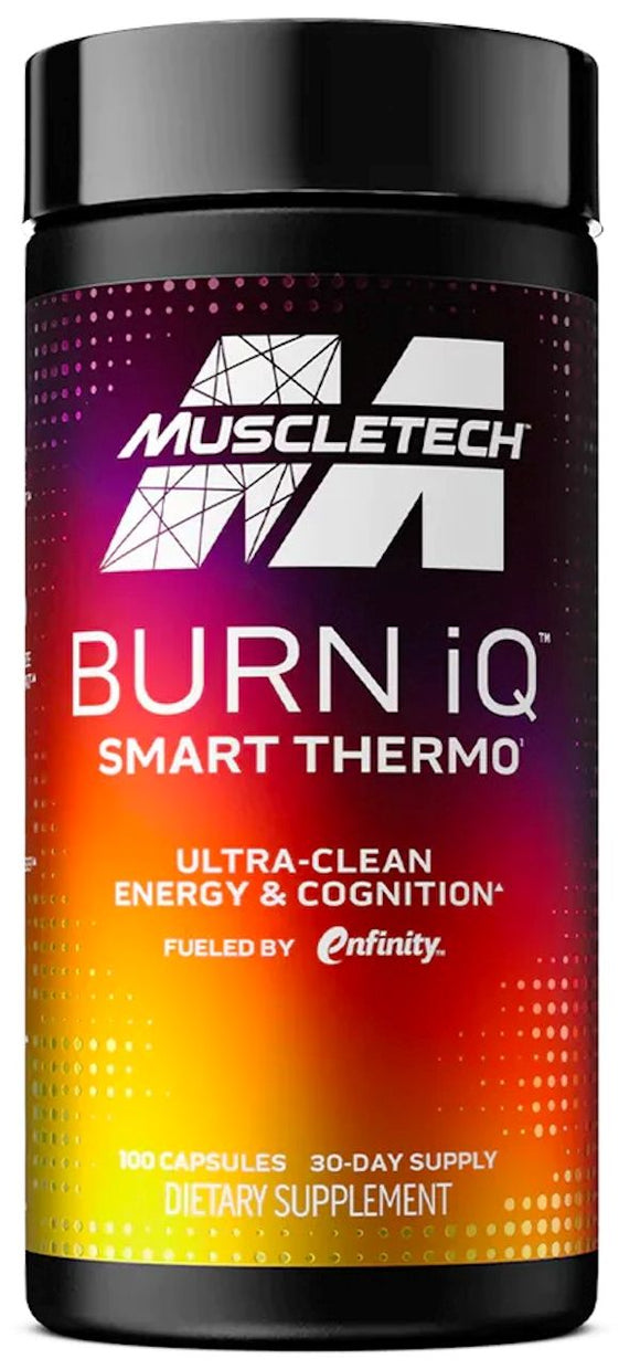 MuscleTech Burn iQ Smart Thermo Pill|Fat Burner|Mass For Life|