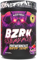 Black Magic Supply BZRK Overdrive High Stim 20/40 Servings|Pre-Workout|Mass For Life|