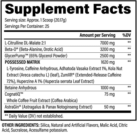 Black Magic Supply BZRK Pre-Workout