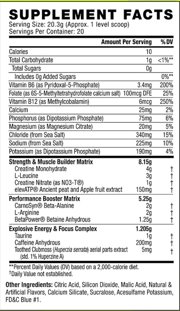 Cellucor C4 Sport Strength Pre-Workout|Pre Workout|Mass For Life|