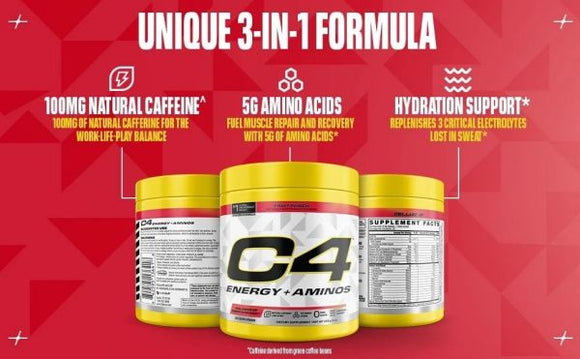 Cellucor C4 Energy + Aminos|Amino Acids|Mass For Life|