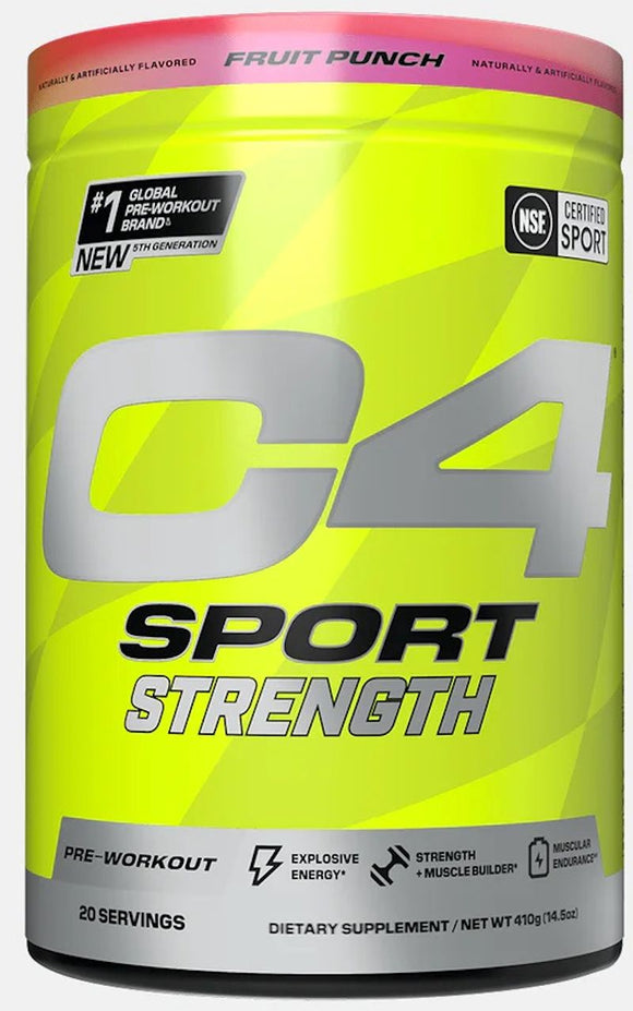 Cellucor C4 Sport Strength Pre-Workout|Pre Workout|Mass For Life|