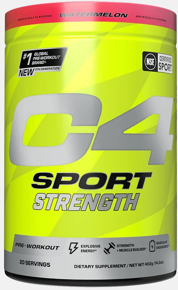 Cellucor C4 Sport Strength Pre-Workout|Pre Workout|Mass For Life|