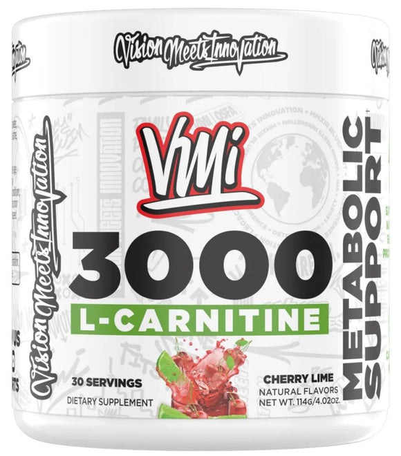 VMI Sports L-Carnitine 3000 Powder|Carnitine|Mass For Life|