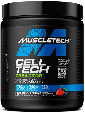 MuscleTech Cell-Tech Creactor|Creatine|Mass For Life|
