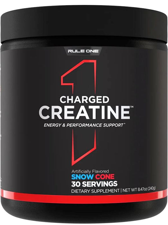 Rule One Charged Creatine Multi-Source Energy, & Hydration|Creatine|Mass For Life|