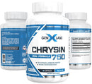 GenXLabs Chrysin 750 Double Pak|Test Booster|Mass For Life|