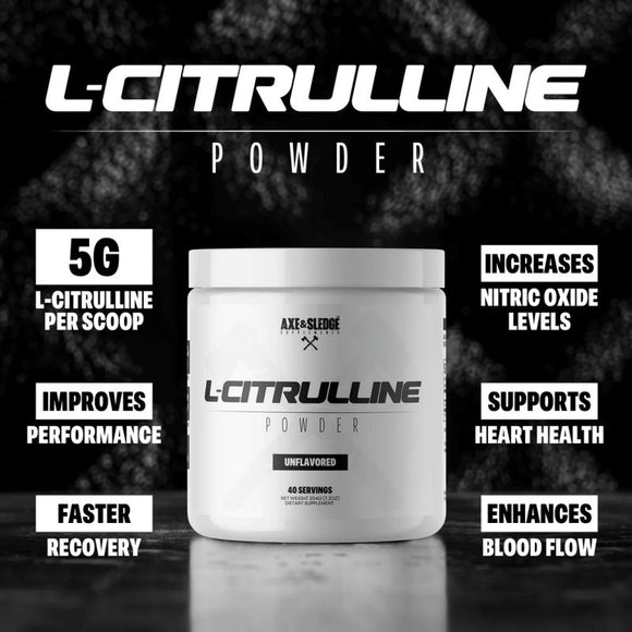 Axe & Sledge Citrulline Powder 40 Servings