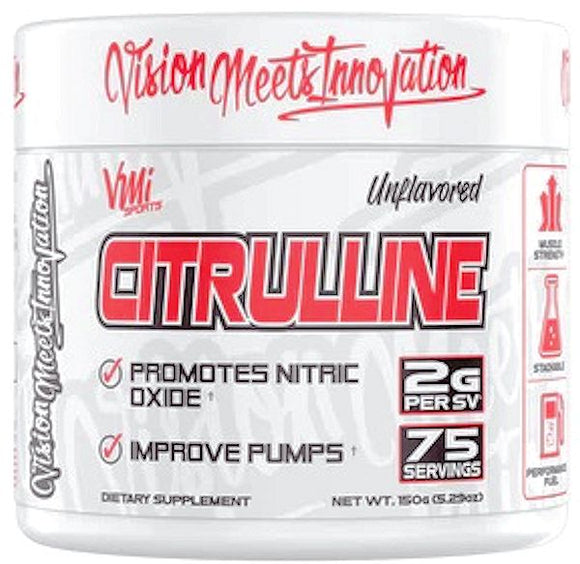 VMI Sports Citrulline Muscle Pump 75 Servings|Citrulline|Mass For Life|