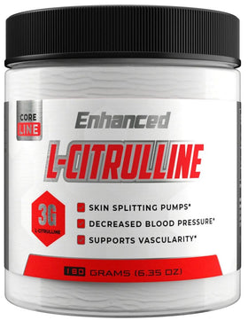 Enhanced Labs L-Citrulline 60 Servings|Citrulline|Mass For Life|
