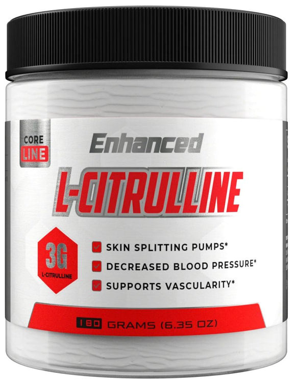 Enhanced Labs L-Citrulline 60 Servings|Citrulline|Mass For Life|