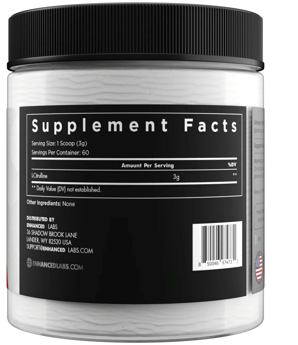 L-Citrulline Enhanced Labs fact