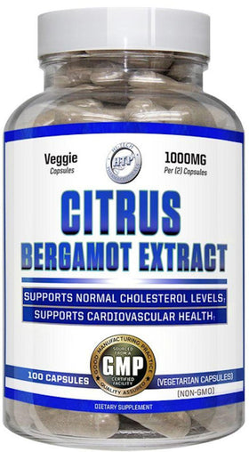 Hi-Tech Pharmaceuticals Citrus Bergamot 100 Capsules|Health|Mass For Life|