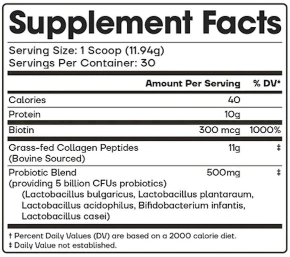 MHP Fit & Lean Collagen + Probiotics 30 servings