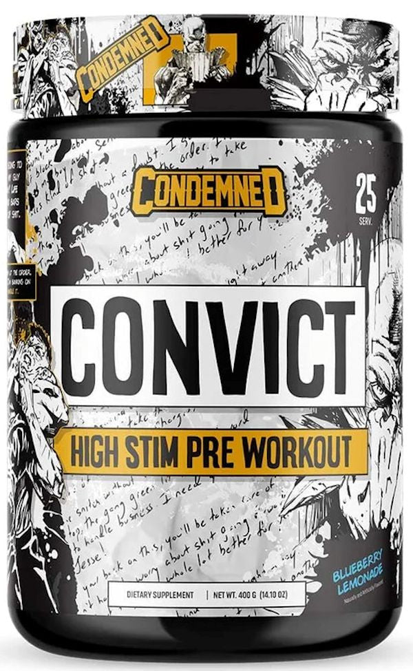 Condemned Labz Convict Intense Energy lemon