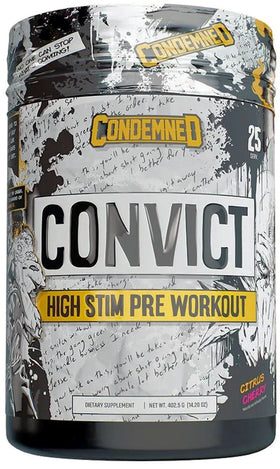 Condemned Labz Convict Pre-Workout|Pre Workout|Mass For Life|