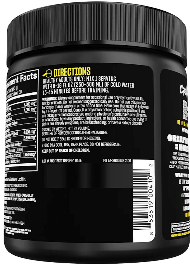 Mutant Creakong CX8 Pre Workout